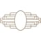 Ekena Millwork Elizabeth Wood Fretwork Pierced Ceiling Medallion, Birch, 26"W x 13"H x 7 1/8"IW x 12 3/8"IH x 1/4"T CMWP26X13X0250EBBI - alternate 5